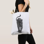 wandelende tijger tote bag (Dichtbij)