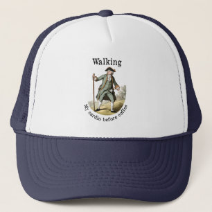 Wandelende trucker hoed pet