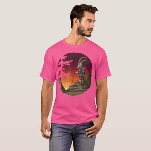 wandelgeit t-shirt (Voorkant volledig)