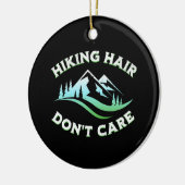 Wandelhaar maakt niet uit keramisch ornament (Links)