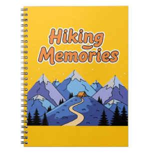"Wandelherinneringen" Fantasievol bergkamperen Notitieboek