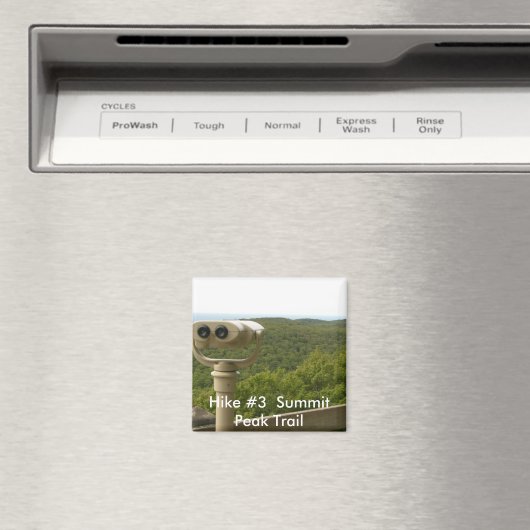 Wandeling #3 Summit Peak Trail Magneet (Insitu (Vaatwasser))