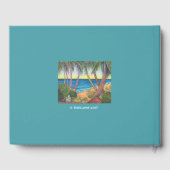 Wandeling aan zee (2) gastenboek (Achterkant)