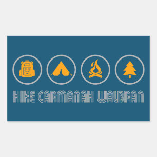 Wandeling Carmanah Walbran Provinciaal Park Rechthoekige Sticker