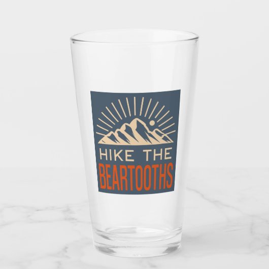 Wandeling De Beartooths Sunburst Glas (Voorkant)