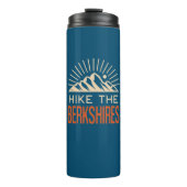 Wandeling De Berkshires Massachusetts Sunburst Thermosbeker (Voorkant)