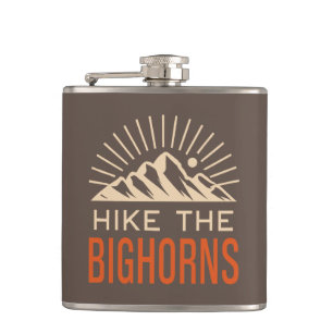 Wandeling De Bighorns Wyoming Sunburst Heupfles