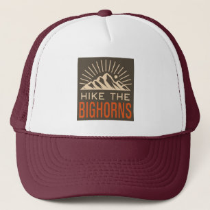 Wandeling De Bighorns Wyoming Sunburst Trucker Pet