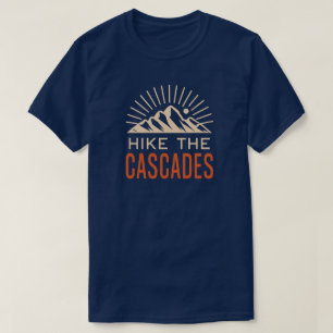 Wandeling De Cascades Sunburst T-shirt