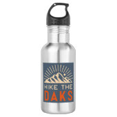 Wandeling De Daks Sunburst Waterfles (Voorkant)