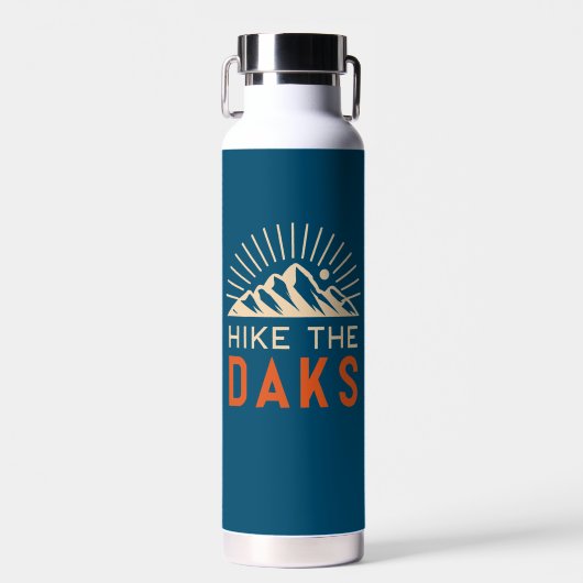 Wandeling De Daks Sunburst Waterfles (Voorkant)
