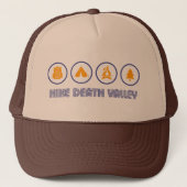 Wandeling Death Valley National Park Trucker Pet (Voorkant)
