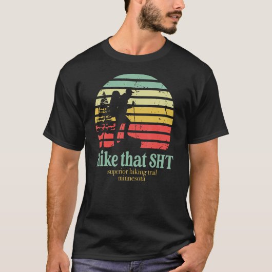 Wandeling die SHT Superior wandelpad Minnesota Fun T-shirt (Voorkant)