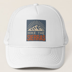 Wandeling door de Sierra's California Sunburst Trucker Pet