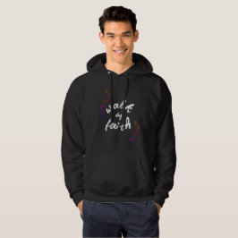 Wandeling door Faith Mannen Black Hoodie