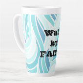 Wandeling door Faith Water Design Latte Mok (Linkerhoek)