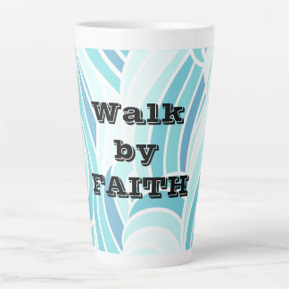 Wandeling door Faith Water Design Latte Mok