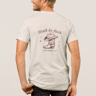 Wandeling door geloof Tri-Blend shirt