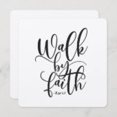 Wandeling door het geloof 2 Korintiërs 5:7 (Voorkant / Achterkant)