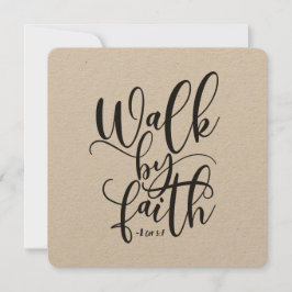 Wandeling door het geloof 2 Korintiërs 5:7