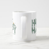 Wandeling Gelukkige Camper Wandelaar Wandelen Fami Grote Koffiekop (Achterkant)