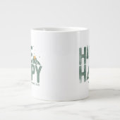 Wandeling Gelukkige Camper Wandelaar Wandelen Fami Grote Koffiekop (Voorkant)