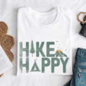 Wandeling Gelukkige Camper Wandelaar Wandelen Fami T-shirt