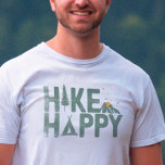 Wandeling Gelukkige Camper Wandelaar Wandelen Fami T-shirt<br><div class="desc">Verhoog je outdoorstijl met onze 'Hike Happy' bijpassende hiker shirten! Ontworpen voor de avontuurlijke ziel, vangen deze t - shirts de essentie van wandelen, kamperen en bergbeklimmen. Omarm de toppen, verover de bergen en druk je liefde voor het buitenleven uit. Het perfecte cadeau voor de wandelliefhebber, camper of bergklimmer in...</div>