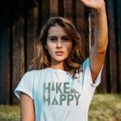 Wandeling Gelukkige Camper Wandelaar Wandelen Fami T-shirt