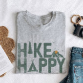 Wandeling Gelukkige Camper Wandelaar Wandelen Fami T-shirt