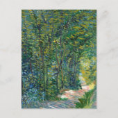 Wandeling in Bossen Vincent van Gogh Briefkaart (Voorkant)