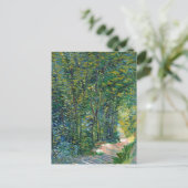 Wandeling in Bossen Vincent van Gogh Briefkaart (Staand voorkant)