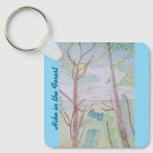 Wandeling in het bos sleutelhanger (Voorkant)