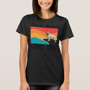 Wandeling Meer zorgen Minder Clumber Spaniel Graph T-shirt