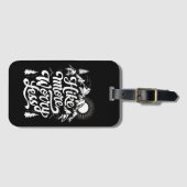 Wandeling Meer zorgen Minder Groep Camping Buiten  Bagagelabel (Voorkant (horizontaal))