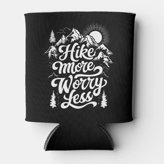 Wandeling Meer zorgen Minder Groep Camping Buiten Blikjeskoeler (Voorkant)