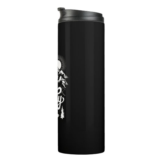 Wandeling Meer zorgen Minder Groep Camping Buiten  Thermosbeker (Geroteerd rechts)