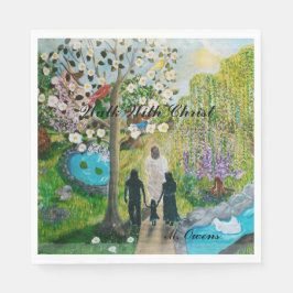 Wandeling met Christus servetten