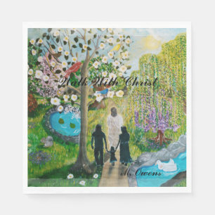 Wandeling met Christus servetten