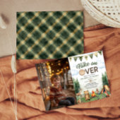 Wandeling op Over Camping Verjaardag Foto Kaart