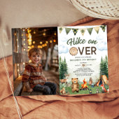 Wandeling op Over Camping Verjaardag Foto Kaart