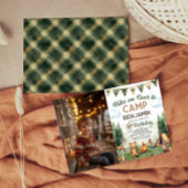 Wandeling op Over Camping Verjaardag Foto Kaart