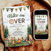 Wandeling op Over Camping Verjaardag Kaart