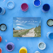 Wandelkaart met citaat 'Eén stap tegelijk' Kaart