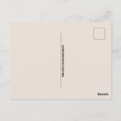 WANDELKAARTEN Briefkaart (Achterkant)