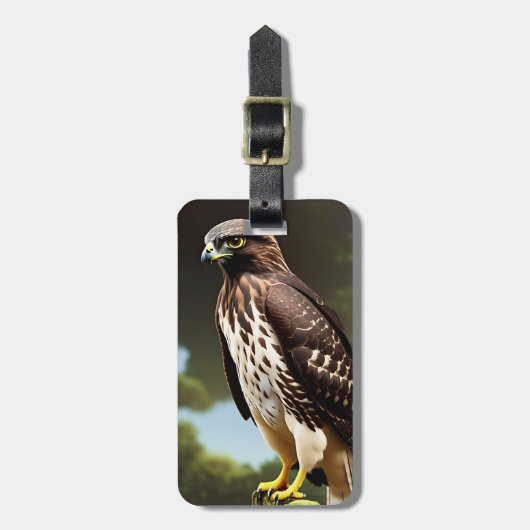 wandelkunst bagagelabel (Voorkant verticaal)