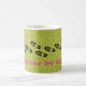 Wandellaarzen Denim I'd LIEVER ZIJN WANDELEN Sport Magische Mok (Center)