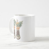 Wandellaarzen & Wilde Bloemen Koffiemok (Voorkant links)