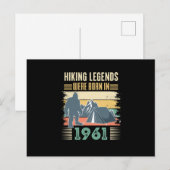 wandellegendes werden geboren in 1961 briefkaart (Voorkant / Achterkant)