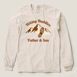 Wandelmaatjes Vader Zoon Bergavontuur Tri-Blend Shirt